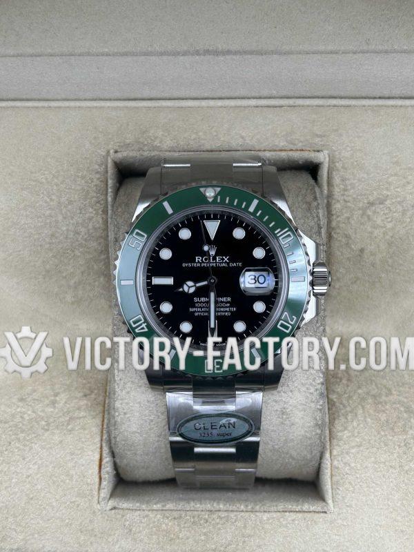 Victory Factory (VF) Rolex Submariner 41mm "Starbucks" 126610LV – Clean Factory Parts & Dandong 3235 Movement Super Clone