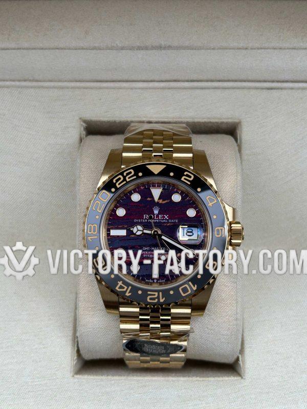 Victory Factory (VF) Rolex GMT-Master II 126718GRNR Jubilee Tiger Iron Dial – Clean Factory Parts & Dandong 3285 Movement Super Clone