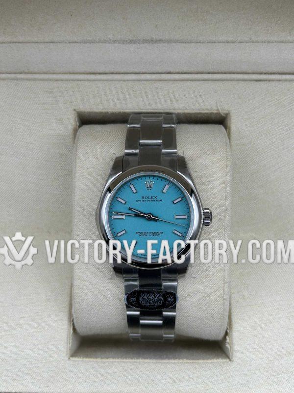 Victory Factory (VF) Rolex Oyster Perpetual 31mm 277200 Tiffany Blue – Super Clone with Clean Factory Parts & Dandong 2232 Movement