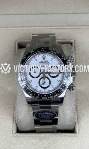 Victory Factory (VF) Rolex Daytona 126500LN 40mm White Panda Dial – Super Clone with Clean Factory Parts & Dandong 4131 Movement