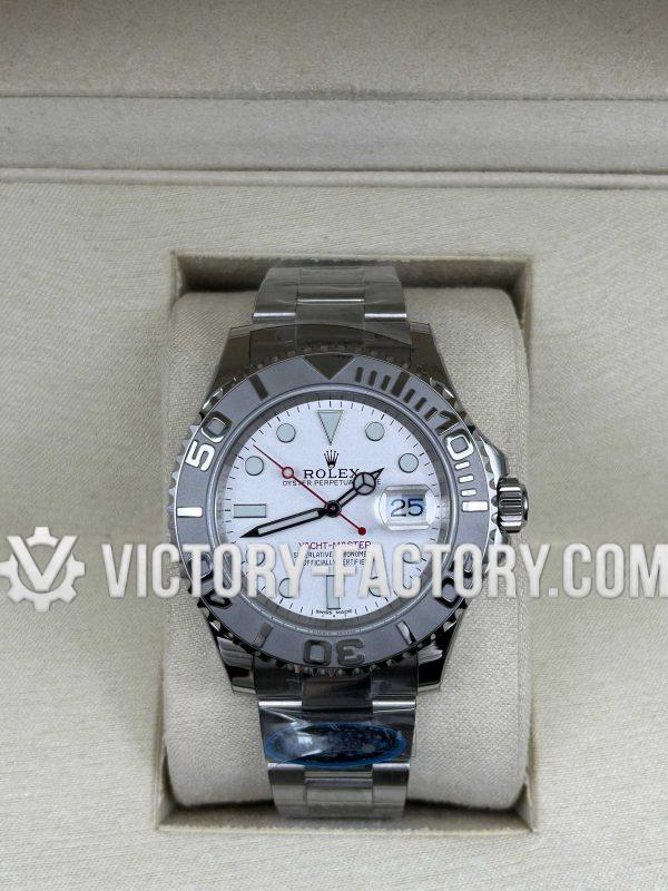 Victory Factory (VF) Rolex Yacht-Master 40mm 126622 Rhodium Dial – Super Clone with Clean Factory Parts & Dandong 3235 Movement