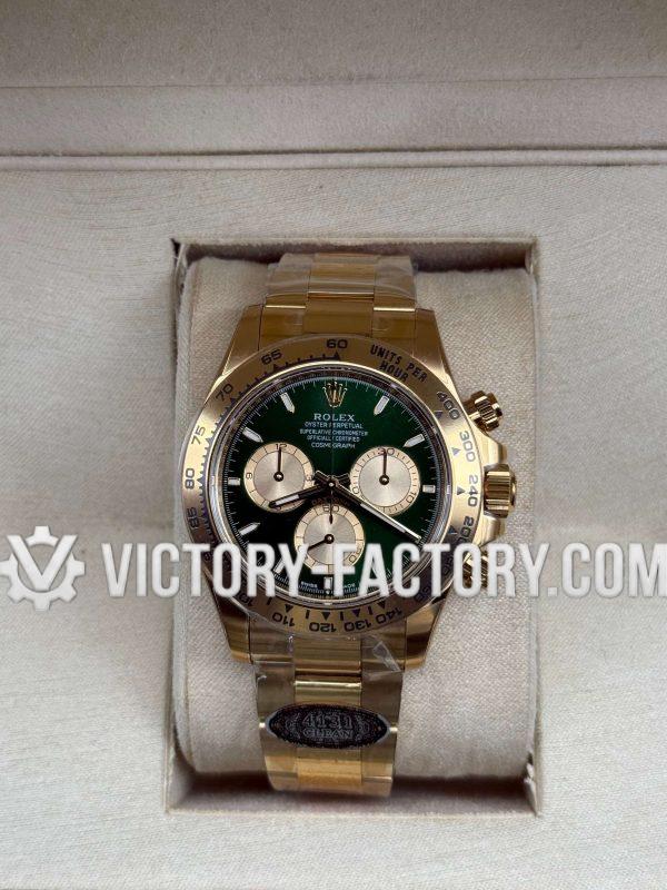 Victory Factory (VF) Rolex Daytona 126508 "John Mayer" Green Panda Dial – Super Clone with Clean Factory Parts & Dandong 4131 Movement